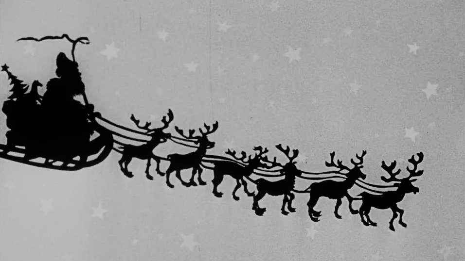 Santa's on strike! This charming animation for the GPO advises early posting to keep Father Christmas onside.